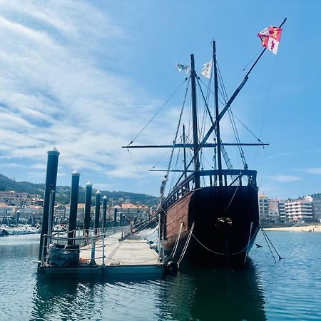 Holibai, Amodino, Agradable Y Hogareno Apto Con Parking, Baiona Esterno foto